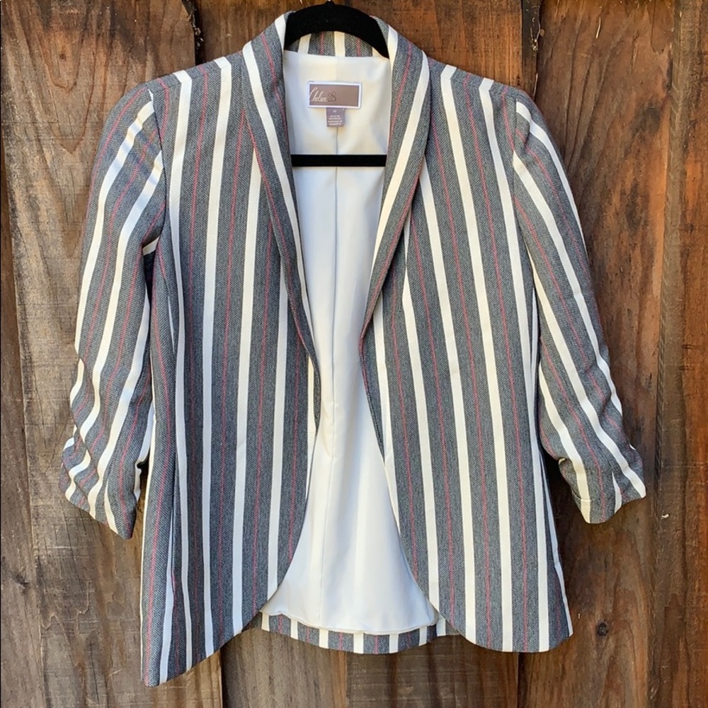 {Chelsea28} Stripped blazer